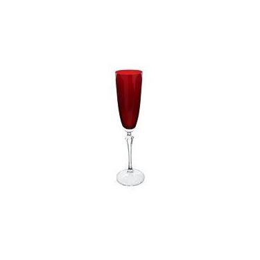 Imagem de Jogo de 6 taças Elizabeth cristal vermelha 200ml - Bohemia, 3 meses po