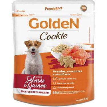 Imagem de Biscoito Golden Cookie para Cães Adultos de Raças Pequenas Sabor Salmã