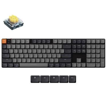 Imagem de Teclado mecânico Keychron K5 QMK Ultra-Slim 104 teclas