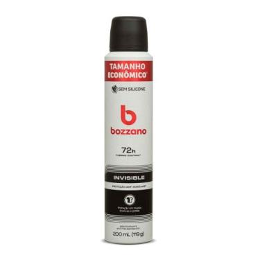Imagem de Desodorante Antitranspirante Aerosol Invisible 72h Unissex BOZZANO 200
