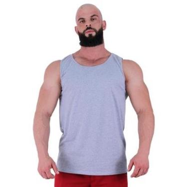 Imagem de Regata Clássica Masculina MXD Conceito Lisa Sem Estampas Multicoloridas-Masculino