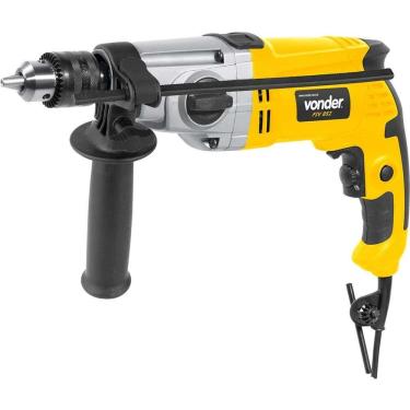 Imagem de Furadeira De Impacto Vonder 850 W 220 V Com 2 Velocidades Reversível Punho Auxiliar Lim...