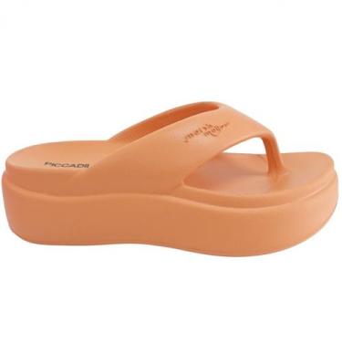 Imagem de Chinelo Flatform Piccadilly, Laranja, 36