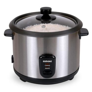 Imagem de Panela de Arroz Elétrica Itatiaia Midi 1,8L 10 Xícaras com Bandeja para Vapor e Desliga...