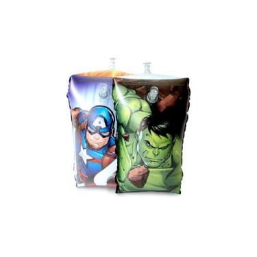 Imagem de Bóia Inflável De Braço Avengers 23x14cm - Etitoys