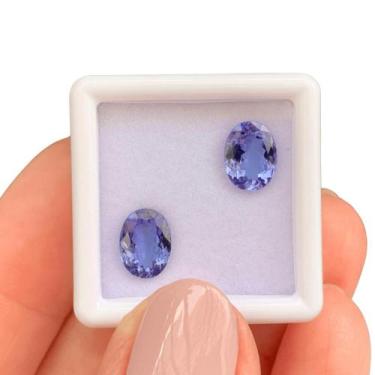 Imagem de Tanzanita Oval Par 2,54ct - ENE2ESE