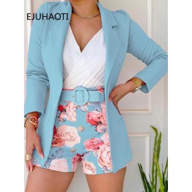 Imagem de Blazer Max Blusa Feminina Botões Comprido Casaquinho Longo - : Nick St