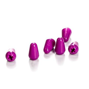 Imagem de Knob Chaves Seletoras Guitarra (6 Peças) Spirit PST6-VIOLET - SPIRIT G