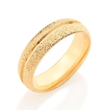 Imagem de Aliança banhada a ouro  511525 Rommanel, Dourado, 16