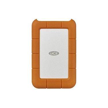 Imagem de HD Externo LaCie 1TB Rugged 2.5 STFR1000800 Prata USB 3.0 Resistente à