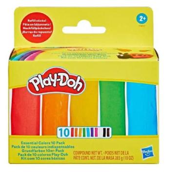 Imagem de Kit Com 10 Cores De Massa De Modelar Play-Doh - Hasbro F9817
