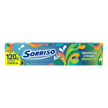 Imagem de Creme dental sorriso tropical citrus 120G