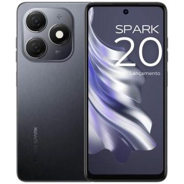 Imagem de Smartphone Spark 20C 16GB Ram Câmera 50mp HDR 90Hz Premium design Dual