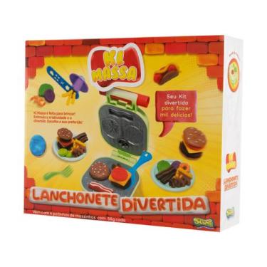 Imagem de Ki Massa - Massinha Modelar Infantil Lanchonete Divertida - Sunny Brin