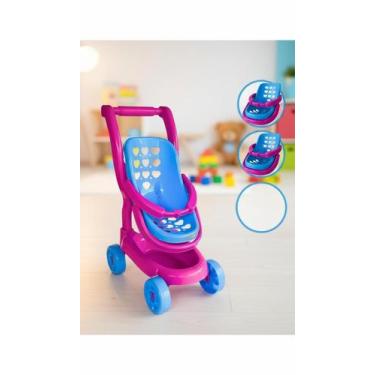 Imagem de Carrinho de Boneca 2 em 1 Bebê Conforto Infantil - Congratulations Sto