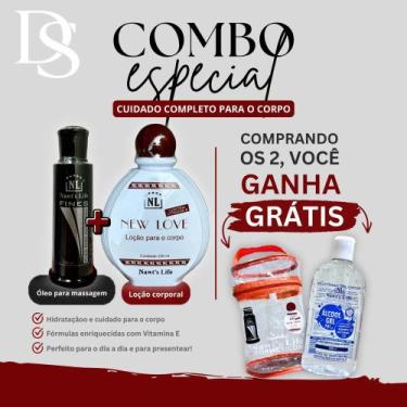 Imagem de Kit New Love Creme Hidratante 230ML + Oleo de Fines 150ML Original c/ 