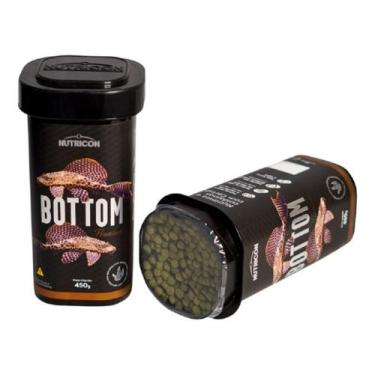 Imagem de Ração Bottom Fish 450g Aquário P Peixes De Fundo Nutricon