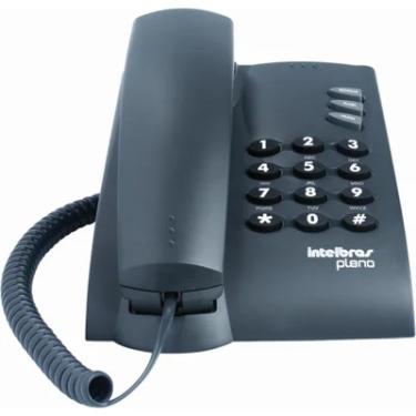 Imagem de Telefone Intelbras Pleno, Com Chave, Preto - 4080057