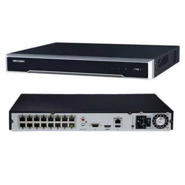 Imagem de Hikvision Nvr Gravador Ultra Hd 4k 8mp 16 Canais Ds-7616ni-q2/16p, Preto