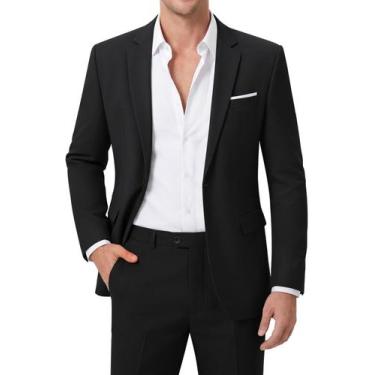 Imagem de Terno MAGE MALE Masculino Slim Fit de 2 Peças - Tamanho M