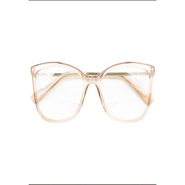 Imagem de Armação Óculos de Grau Feminina Quadrada Michigan-Feminino