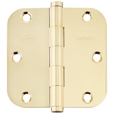 Imagem de Baldwin Dobradiça de encaixe com raio 1135003I, latão vitalício