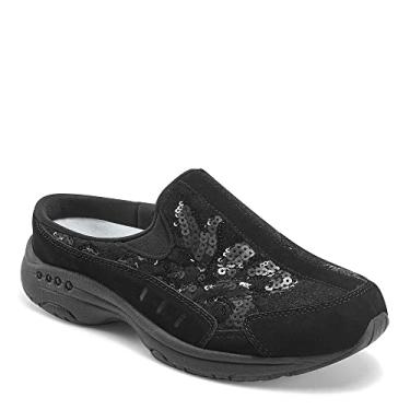 Imagem de Easy Spirit Women's Martha Stewart Collection Traveltime Clog, Black 001, 6 X-Wide