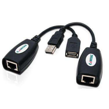 Imagem de Extensor USB via Cabo de Rede - USB para RJ45 - Alcance de até 50 metros - Comtac 9312