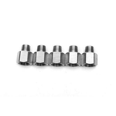 Imagem de LTWFITTING Bar Produção Aço Inoxidável 316 Pipe Fitting 3/8" fêmea x 1/4" macho adaptador NPT Air Fuel Water (pacote com 5)