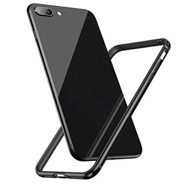 Imagem de Capa dura para iPhone XS Max X XR 8 7 6 S Plus 11 Pro Case Coque Acessórios para Celulares, Preto, Para iPhone 8 Plus