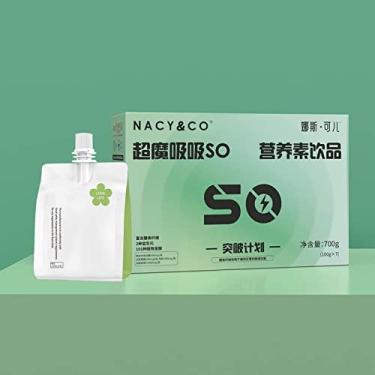 Imagem de Enzima Dietética de Fibra Leve em Caixa de Alimentos Hi Eating Fruta Enzima de Estômago Completo Substituição de Refeição de Feijão Branco Enzima de Frutas e Vegetais 100g * 7