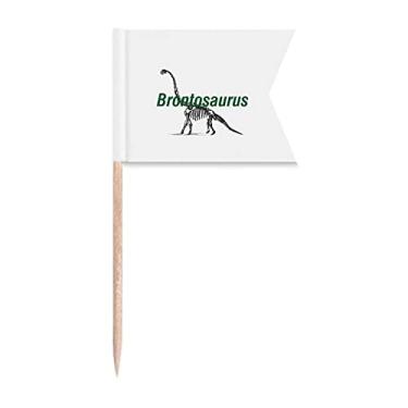 Imagem de Sinalizadores de palitos de esqueleto Thunderdragon Somatotype para placa de queijo para bolo de festa