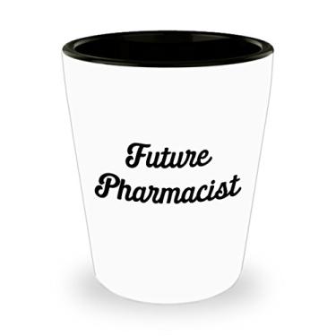 Imagem de Copos de shot Future Pharmacist – ideia de de Natal