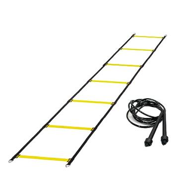 Imagem de Escada De Agilidade 3 Metros + Corda De Pular Ajustável