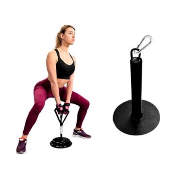 Imagem de Suporte De Anilhas Para Agachamento Sumô Treino Musculação Em Casa e Academia Gluteo e Perna