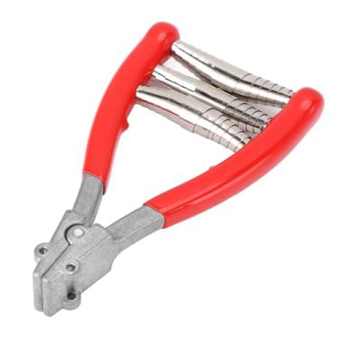 Imagem de Badminton Racket Stringing Clamp, 3 Springs Steel Tennis Racket Gommet Clamp Ferramenta para Tênis Badminton Racket (Vermelho)