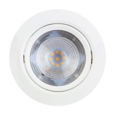 Imagem de Spot Led 10w Embutir Redondo 3000k Branco Quente 11cm Branco