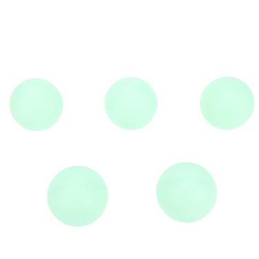 Imagem de Asixxsix Bolas que Brilham No Escuro, Bolas de Pingue-pongue Luminosas de Plástico ABS Verde Fluorescente de 40 Mm para Jogos Noturnos, Com Brilho de Longa Duração para Festas de Corrida