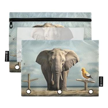 Imagem de Wassud Pastas de fichário com 3 furos, pastas de bolso, organizador de pasta de arquivo para escritório em casa, pacote com 2