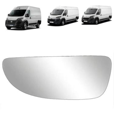 Imagem de LENTE ESPELHO PEQUENO RETROVISOR LADO ESQUERDO DUCATO JUMPER BOXER 2018 A 2023