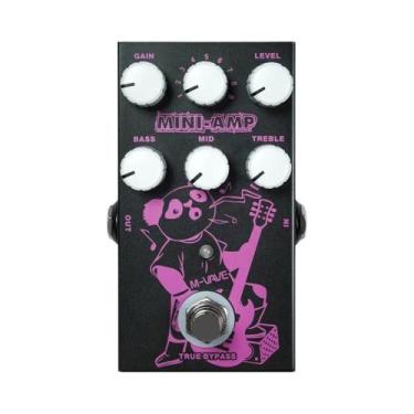 Imagem de Mini Pedal De Guitarra Digital Com Reverb 9 Efeitos Room Shimmer Lofi 