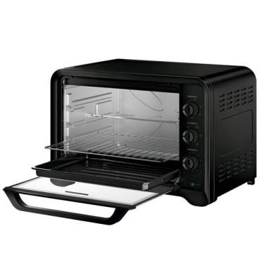 Imagem de Forno Elétrico de Bancada Dako 70 Litros Pratiko c/ Espeto Giratório, 