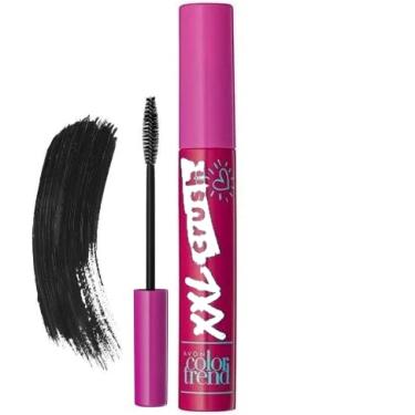 Imagem de Máscara Alongadora para Cílios Preta XXL Crush Color Trend Avon preto 7 g