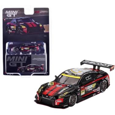 Imagem de Diecast Collectibles Model Car Compatible with Mini GT 1:64 Nissan GT-R NISMO GT3#360 "RUNUP RIVAUX GT-R TOMEI Sports 2023 Super GT Series Limited Edition Model MGT00754