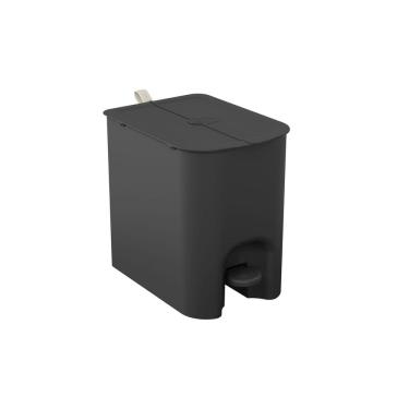 Imagem de Lixeira Borboleta com Pedal Coza 12L Preto