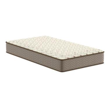 Imagem de Colchão Solteiro King Petúnia D45 (24x108x198) Bege e Marrom - Modern