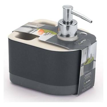 Imagem de 2X Porta Detergente E Dispenser Com Bucha- Arthi