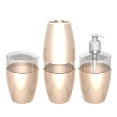 Imagem de Kit Acessórios Para Banheiro Essence Durin