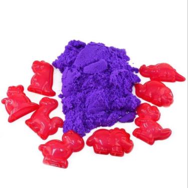 Imagem de Areia  magica brinquedo divertido com moldes - EVER GREEN