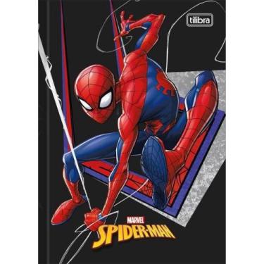 Imagem de Caderno Brochura Capa Dura 1/4 Top Ultimate Spider-Man 96 Folhas Capa
